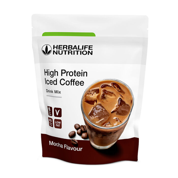 Herbalife high protein iced coffee gusto mocha